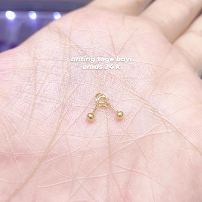 [Promo] Anting Bayi 24 K Baru Lahir