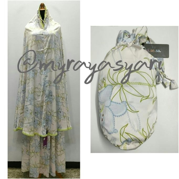 [Baru] Mukena Sisesa Set Hawa Misty Cream