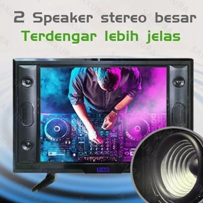 [Ready Stock] Big Promoo - Led Tv Weyon Animex Tv 17 Inch Hd Digital Tv