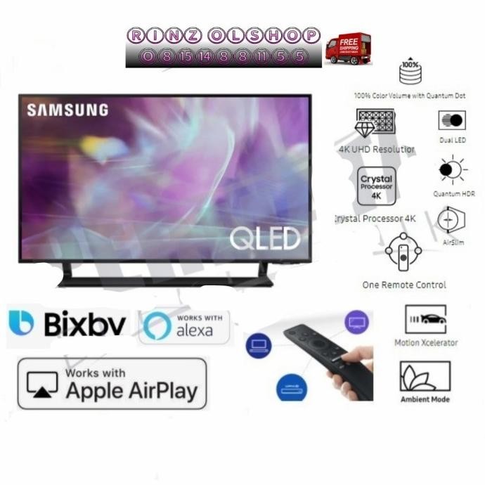 [New] Led Tv Samsung 75Q60A Qled Smart Tvcrystal Uhd 4K Qa75Q60A