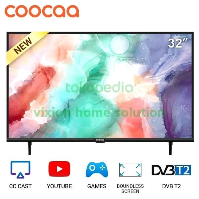 [Best Quality] Coocaa 32Ctd4000 Led Tv 32 Inch Smart Digital Dolby Hd Tv