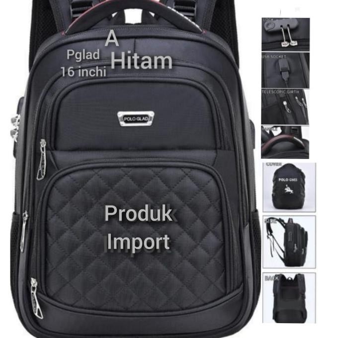 Tas Ransel Polo Pria / Wanita