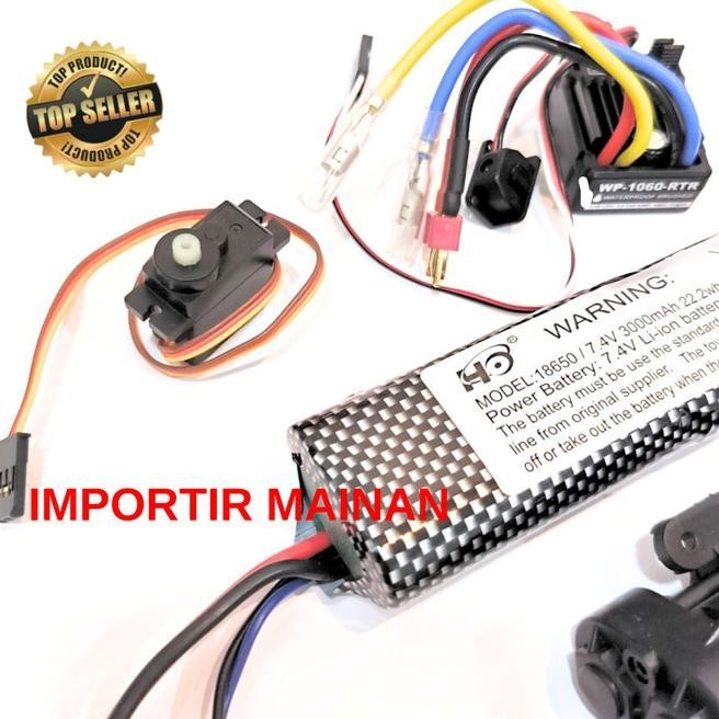 Part Rc Crawler Huangbo Hb-R1001 R1002 R1003 Servo Esc Baterai Gearbox Tokonisaya