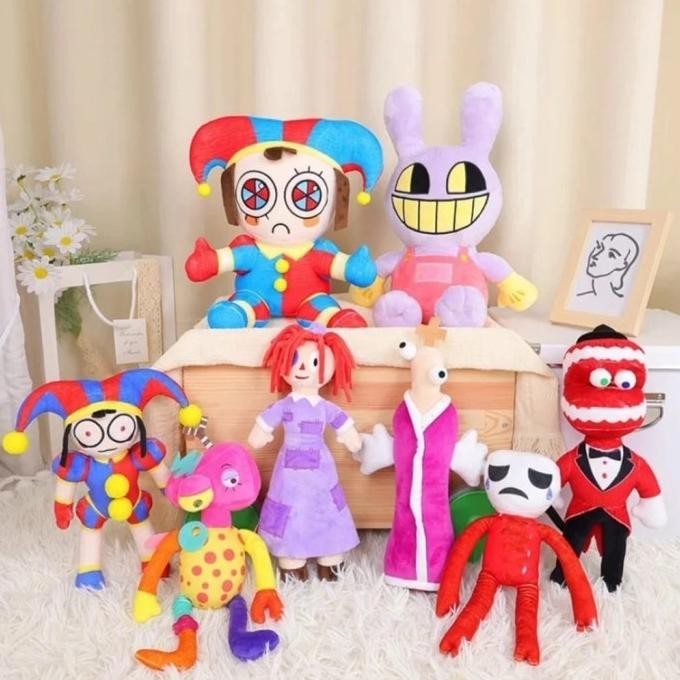 boneka pomni digital circus mainan boneka pomni digital circus GM