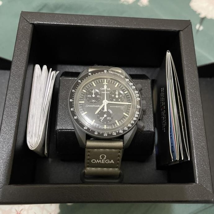 [Ready] Jam Tangan Swatch X Omega Bioceramic/Omega Swatch Mission To Mercury