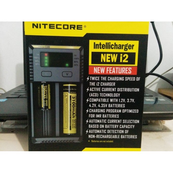 Battery Charger Nitecore I2 Universal Charger - 2