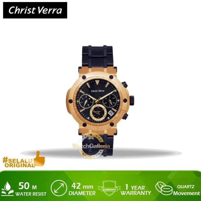 [New] Jam Tangan Christ Verra Cv 52283L-1J Blu Original Murah