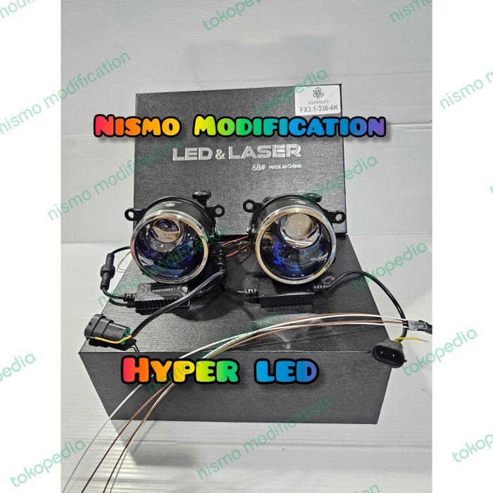Foglamp Projector Pajero Sport Foglamp Laser Hyper Led Promo