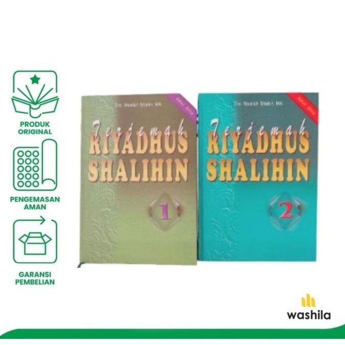 Buku Terjemah Kitab Riyadhus Shalihin Lengkap Jilid 1 Dan 2 - Tp