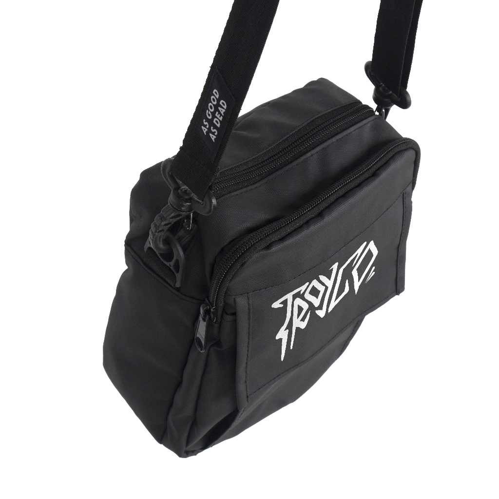Troy Company Sling Bag Tas Selempang Hitam SB 2517