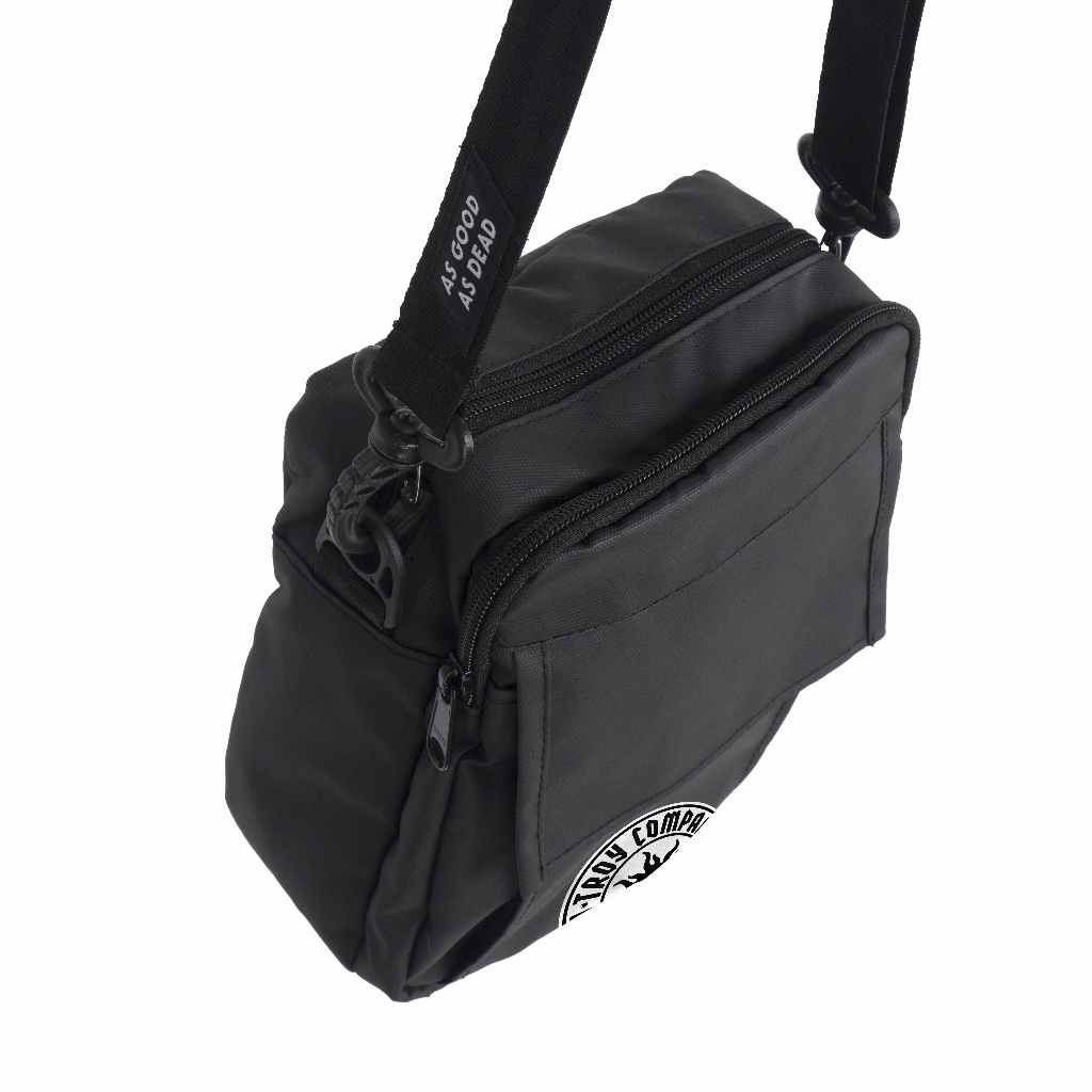 Troy Company Sling Bag Tas Selempang Hitam SB 2506