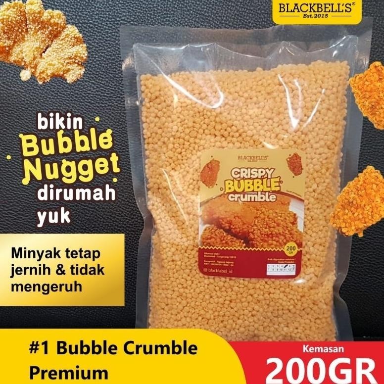 

PROMO Crispy Bubble Crumb / Bubble Crumb / Rice Crispy / Nugget Crispuy Bubble Crumb
