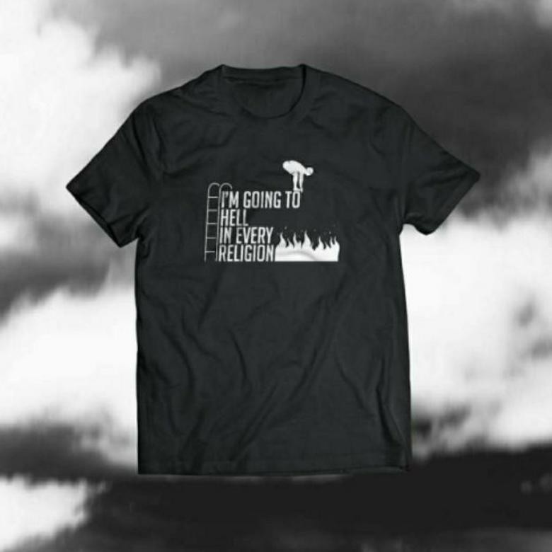 Kaos Majelis Lucu Indonesia Merch Going To Hell In Every Religion Kata  Baju Anak Dewasa Pria Wanita