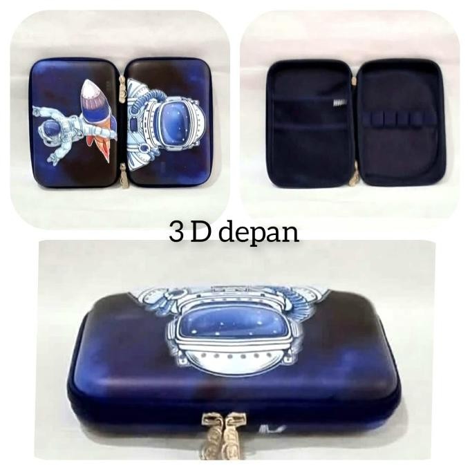 

kotak tempat pencil pensil smiggle timbul 3D New