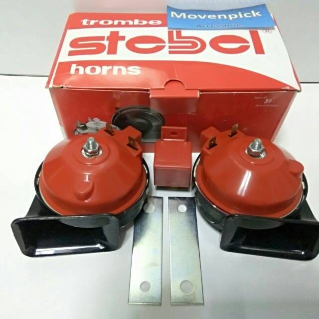 Klakson Stebel Keong TM80/2L 12V Original Italy