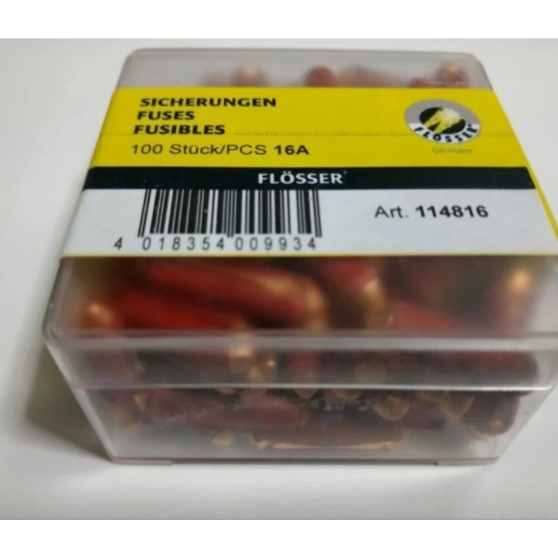 SEKRING BATU FUSE BATU FLOSSER 8A - 16A - 25A - HARGA 100 PCS