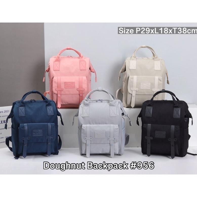VEX-2126 TERLARIS / TAS RANSEL DOUGHNUT UKURAN BESAR #6191 / BACKPACK DOUGHNUT PREMIUM SIZE M-L IMPO
