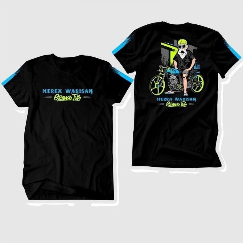 Promo Kaos Herex Warisan Orang Tua Tshirt Herex Warisan Orang Tua  Baju Anak Dewasa Pria Wanita