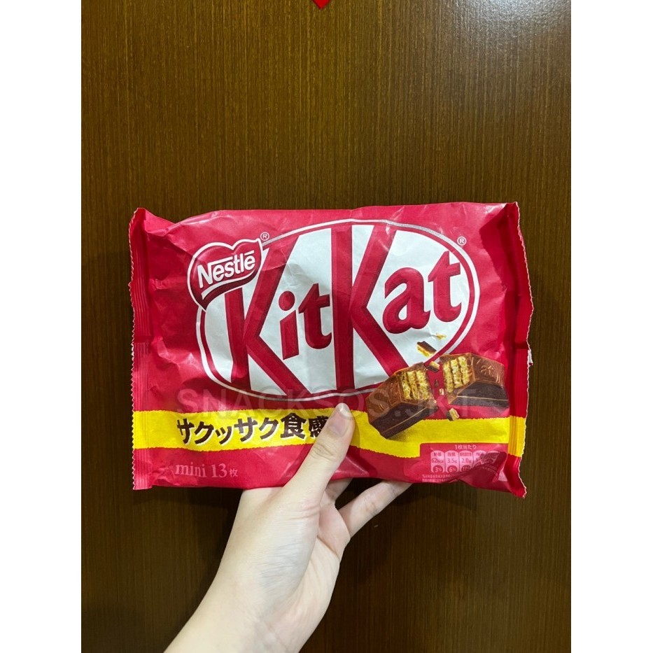 

Ready KITKAT MINI DARK CHOCOLATE MATCHA ORIGINAL WHOLE GRAIN STRAWBERRY