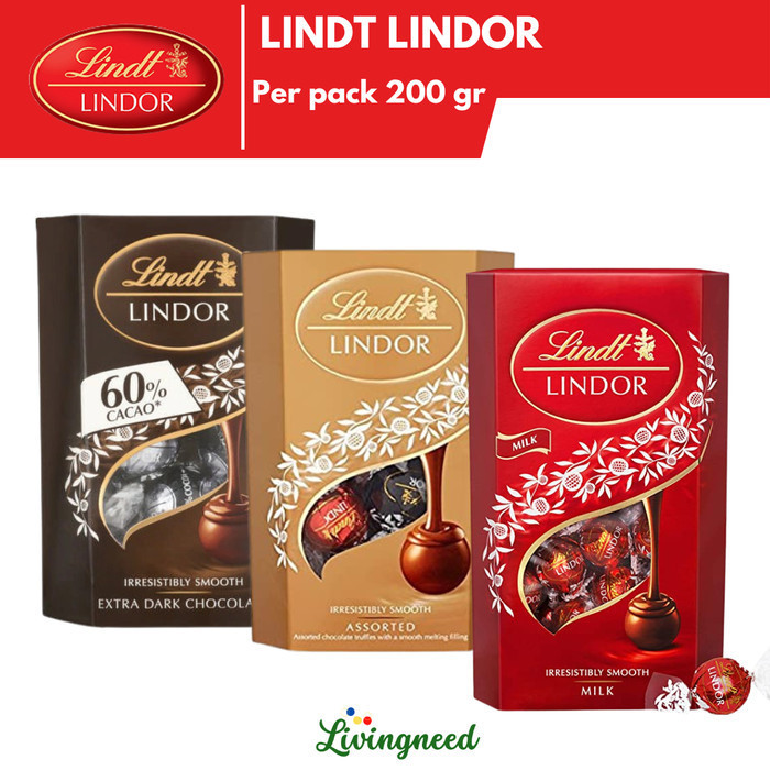 

Ready Lindt Lindor Milk Chocolate / Dark Chocolate/ Assorted