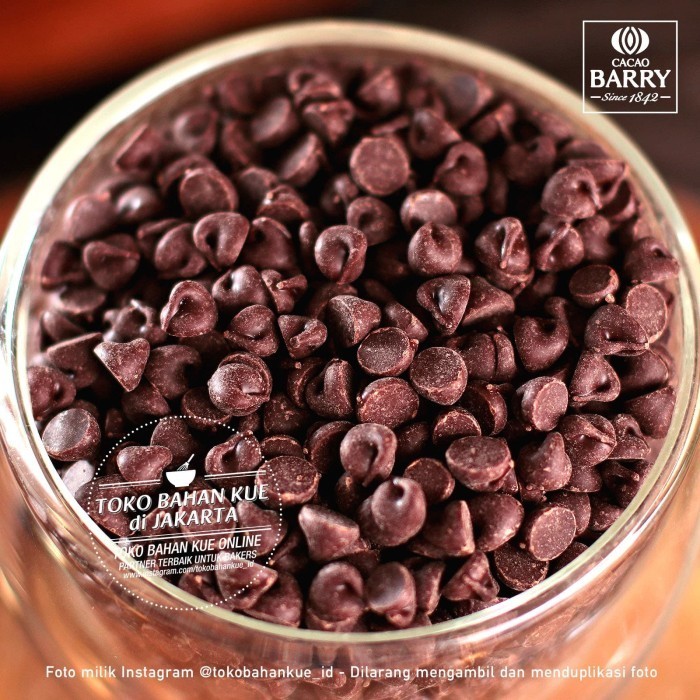 

Ready Cacao Barry Callebaut DROPS de CHOCOLAT 500gr 50% Dark Chocolate chips