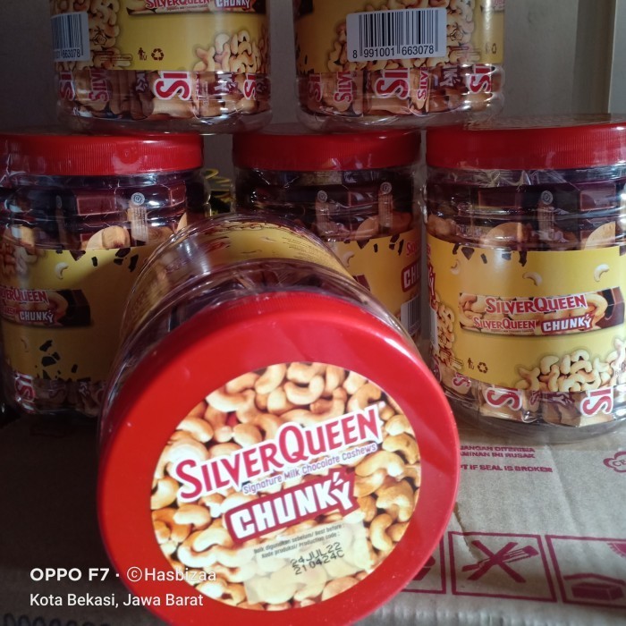 

Ready Silverqueen Chunkybar 33gr Toples isi 12pcs