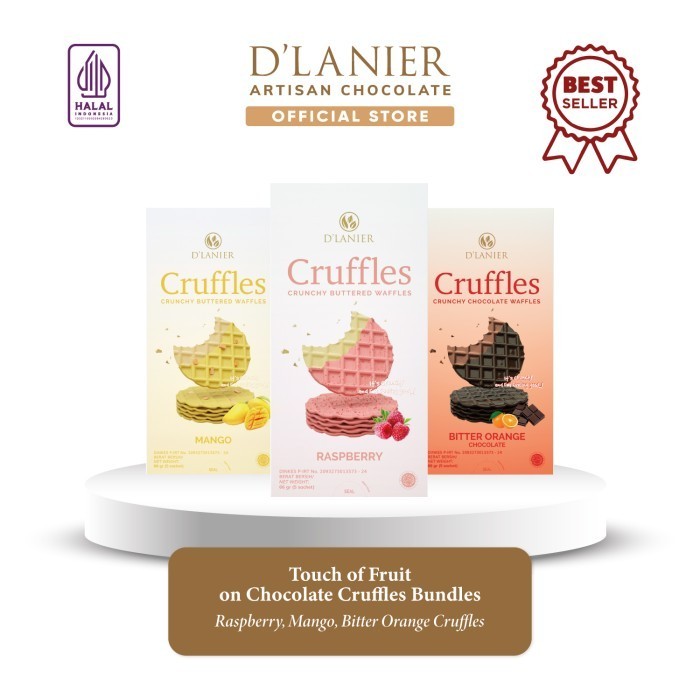 

Ready D'Lanier Touch of Fruit on Chocolate Cruffles Bundles