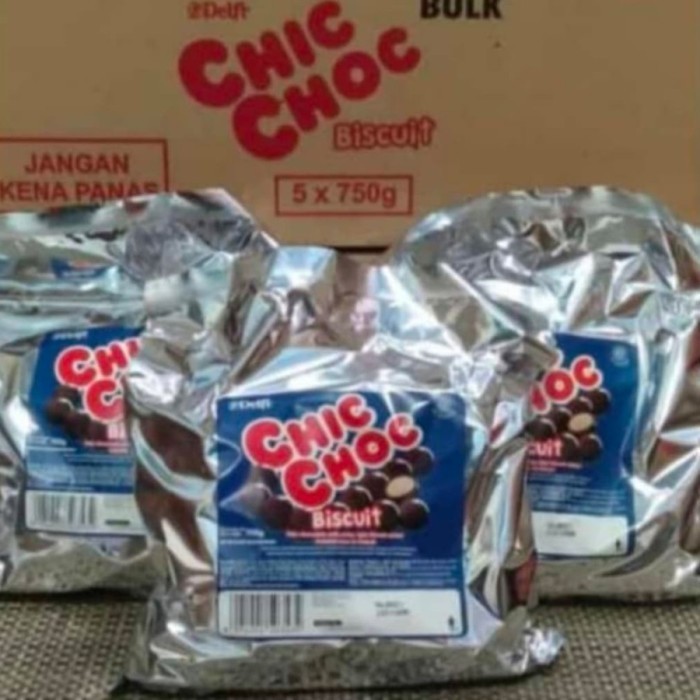 

Ready 750gr Delfi chic choc kemasan foil