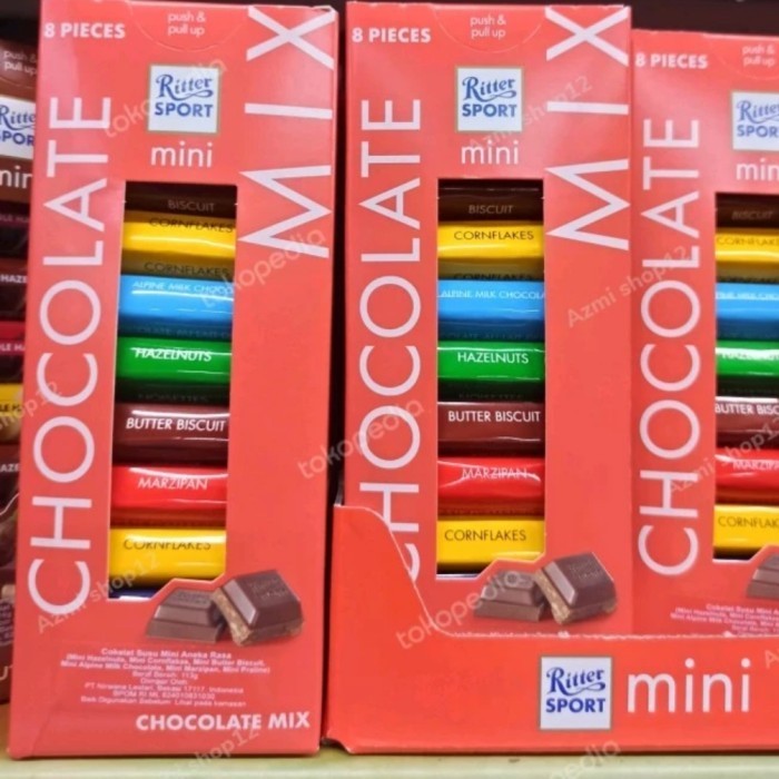 

Ready ritter sport mini choco mix 150gr