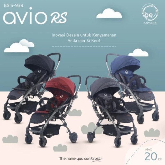 Stroller BABYELLE Avio RS 939 Riversible