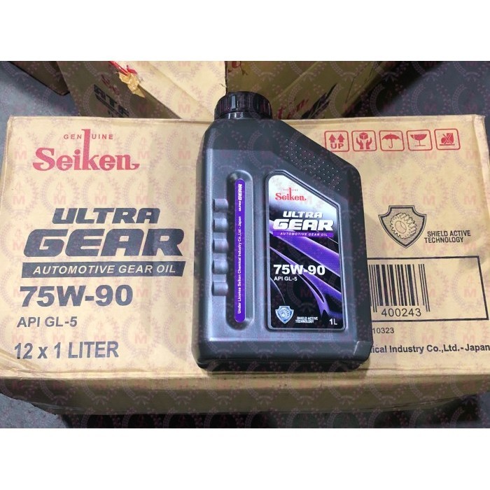 OLI GARDAN TRANSMISI MANUAL SEIKEN ULTRA GEAR 75W-90 API GL-5 75W90