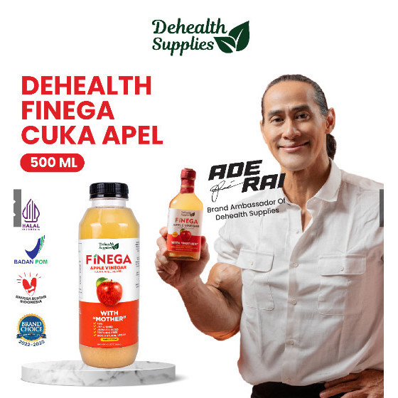 

Sale Dehealth Supplies Vinega Cuka Apel 500Ml Plastik
