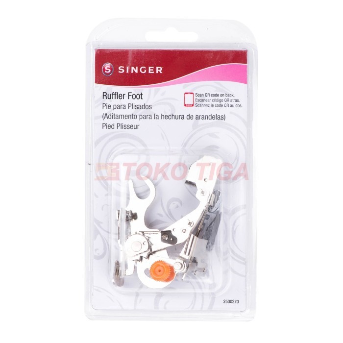 

Terlaris Sepatu Ruffler Foot / Rempel Merk SINGER (Mesin Jahit Portable) SALE