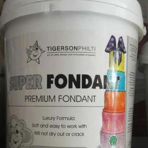 

Fondant Tigerson Philti White 5Kg - Gosend/Grab Only!!!