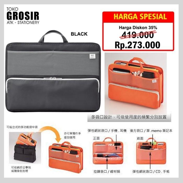 

Lihit Lab Smart Fit Stand Pocket Bag Organizer B4 A-7665 Sale