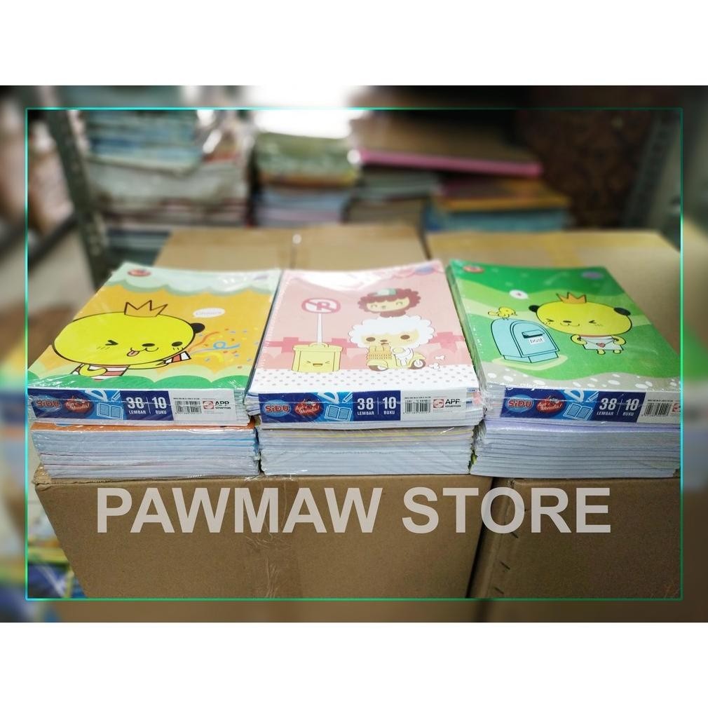 

TGH Buku Tulis SIDU 38 Lembar ( PACK ) TERLARIS
