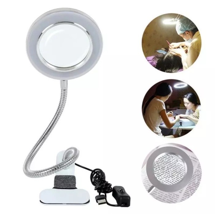 

Avpro Avs11M8X Multifunctional Magnifying Glass 8X W Led Lamp 11Cm 10W !! Ready