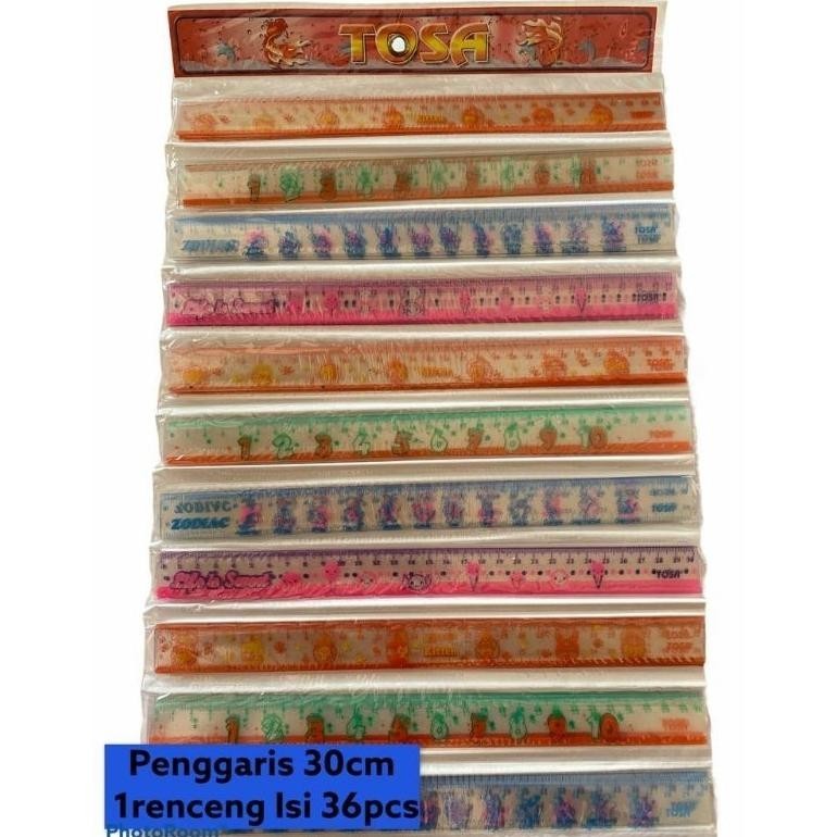 

Berkualitas (36Pcs)Penggaris 30Cm Tosa Sale