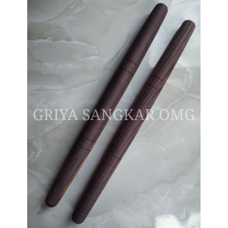 8.8 Stik Gendang /Stik Tambur Barongsai/- Tabuh Kendang Sonokeling 100% Asli Kokoh Awet