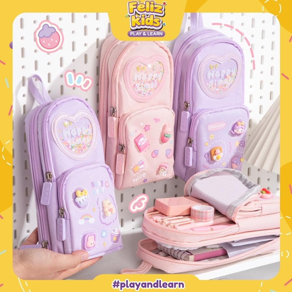 

Berkualitas [Felizkids] [Fk140] Kotak Pensil Anak Fashion Modis Trendy Cod