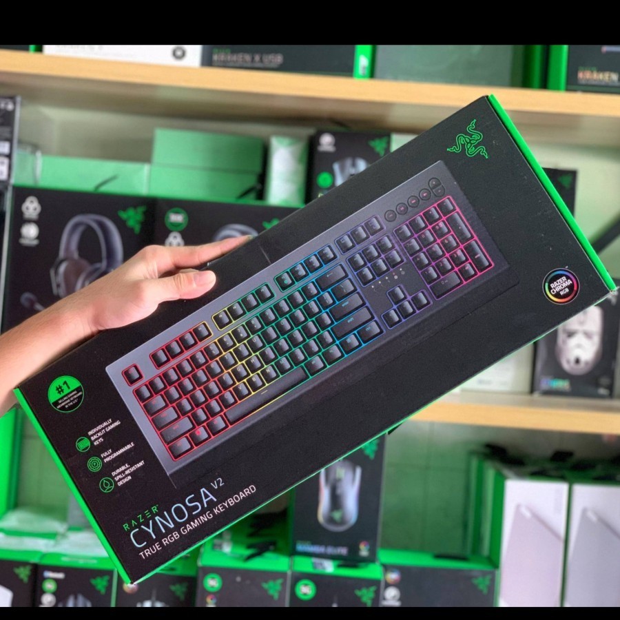 Razer Cynosa V2 RGB Backlit Membrane Gaming Keyboard