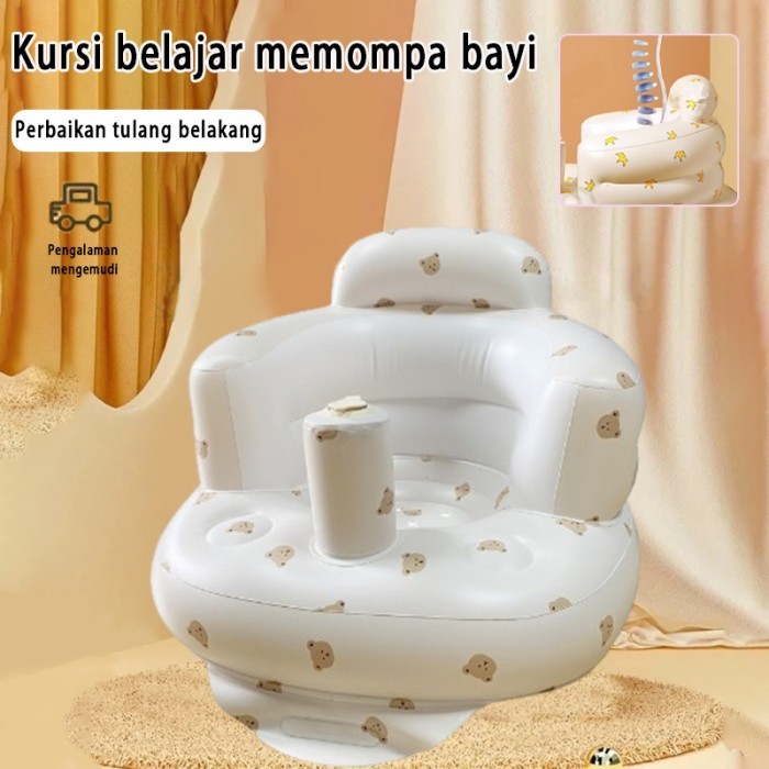 Kursi Makan Bayi Kursi Duduk Bayi Sofa Bayi Tiup Belajar Duduk