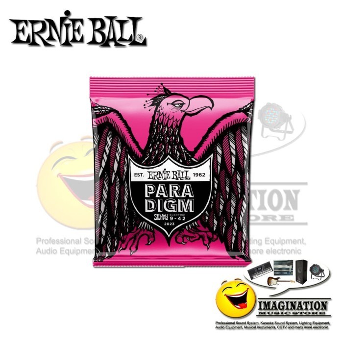 Sale Ernie Ball 2023 Super Slinky Paradigm Electric Guitar Strings - 9-42