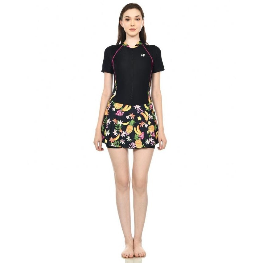 DARTFIT BAJU RENANG WANITA DEWASA/BAJU RENANG ROK WANITA