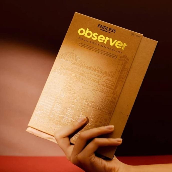 

ENDLESS Observer Fountain Pen Notebook A5 - Regalia Paper