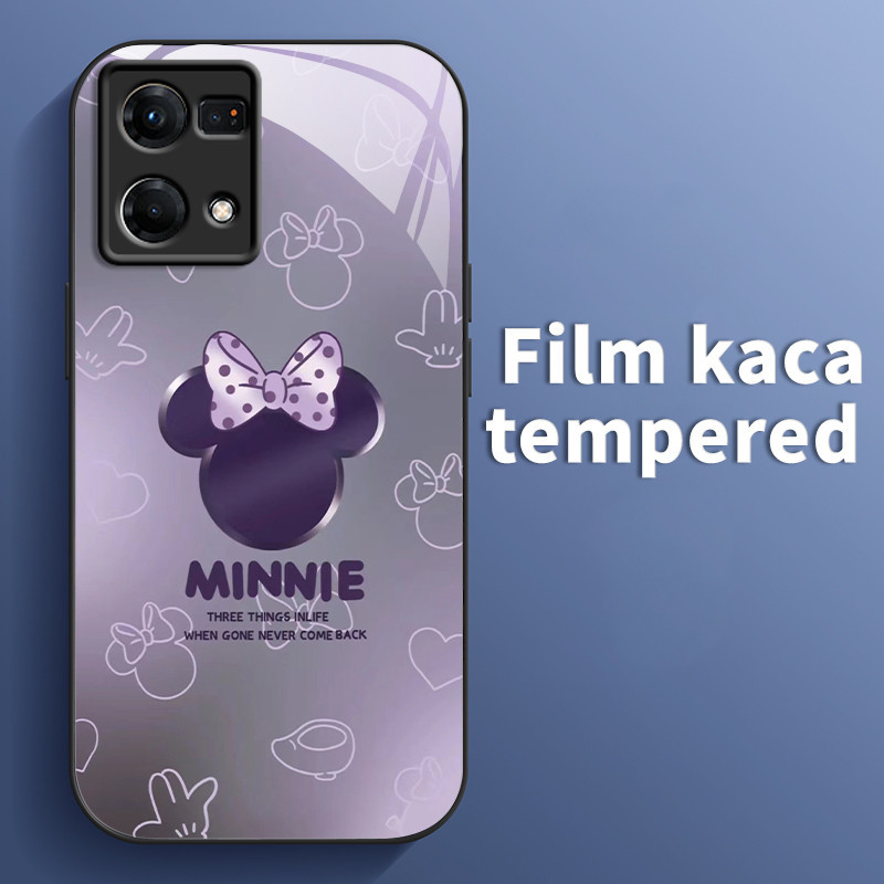 Casing Hp Untuk OPPO Reno 7 4G Reno 8 4G Reno 8T 4G Case Casing cermin Softcase Hp Silikon kasing pe