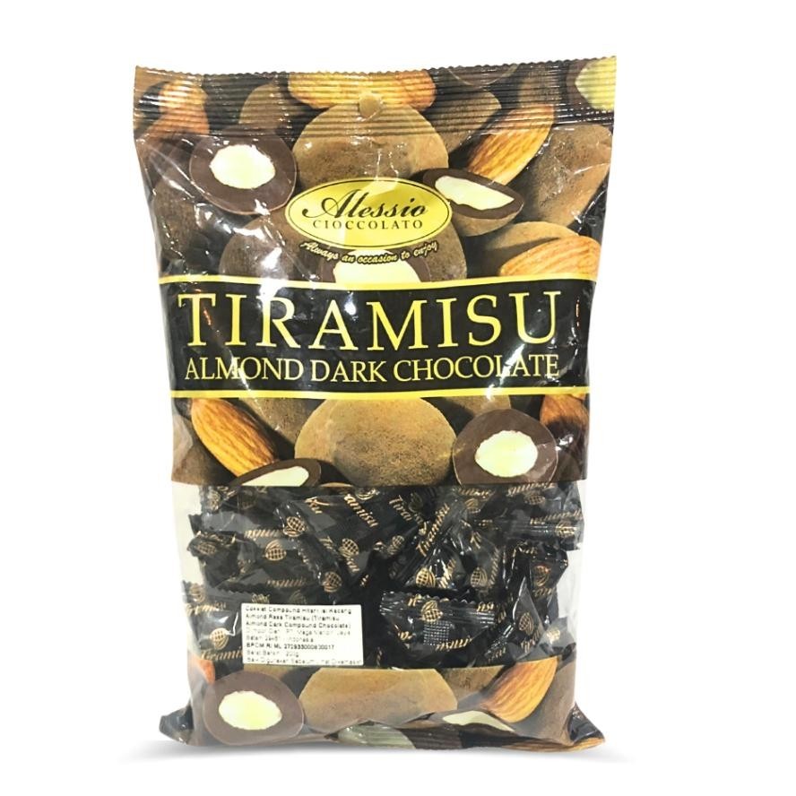 

Coklat Tirasu Almond Dark 200Gr | Alessio Cioccolato Tirasu | Oleh Oleh Haji | Permen Coklat | Coklat Arab | Coklat Almond