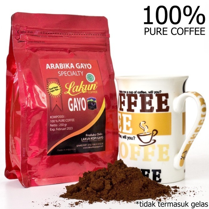 

Kopi Gayo Lakun Arabica Speciality 250Gr