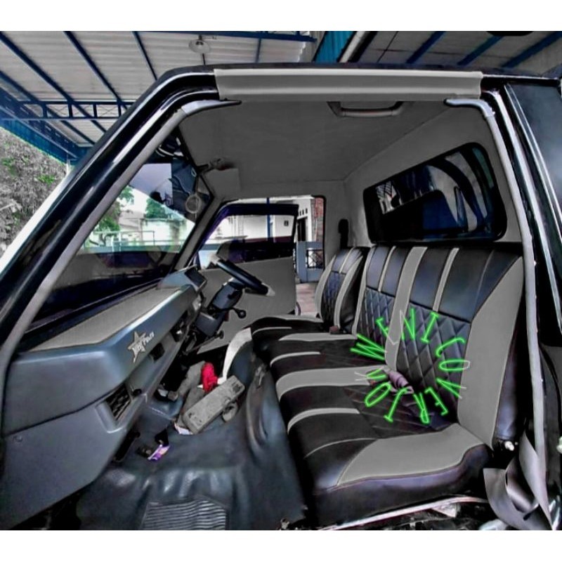 (Full interior)sarung jok - lapis pintu - cover plafon mobil grand max pick up - l300 - new carry - 