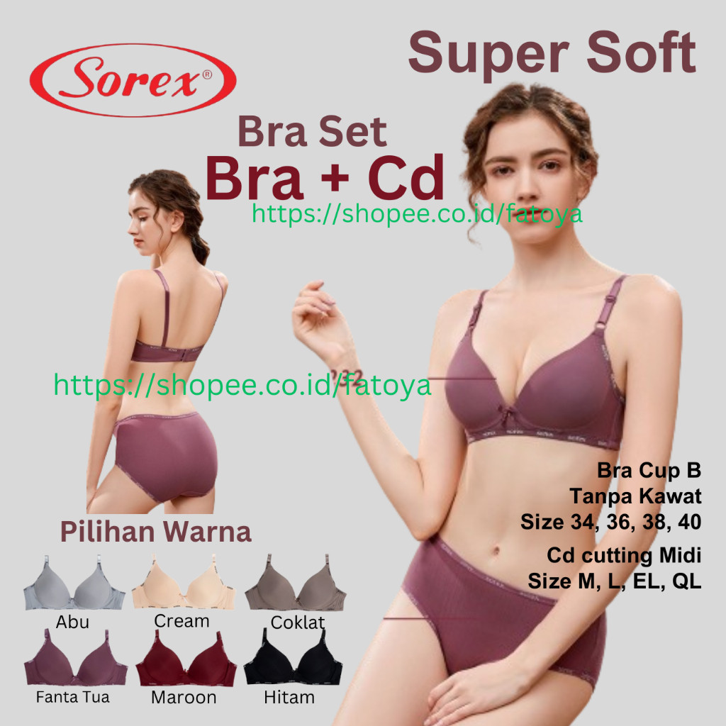 Set Daleman Cwt 2In1 Terbaru 2024 Beeha Tanpa Kawat G String 1Stel Pasutri Brukat Bera Celana Dalam 